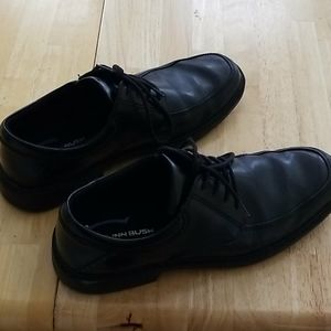Black dress shoes worn twice!